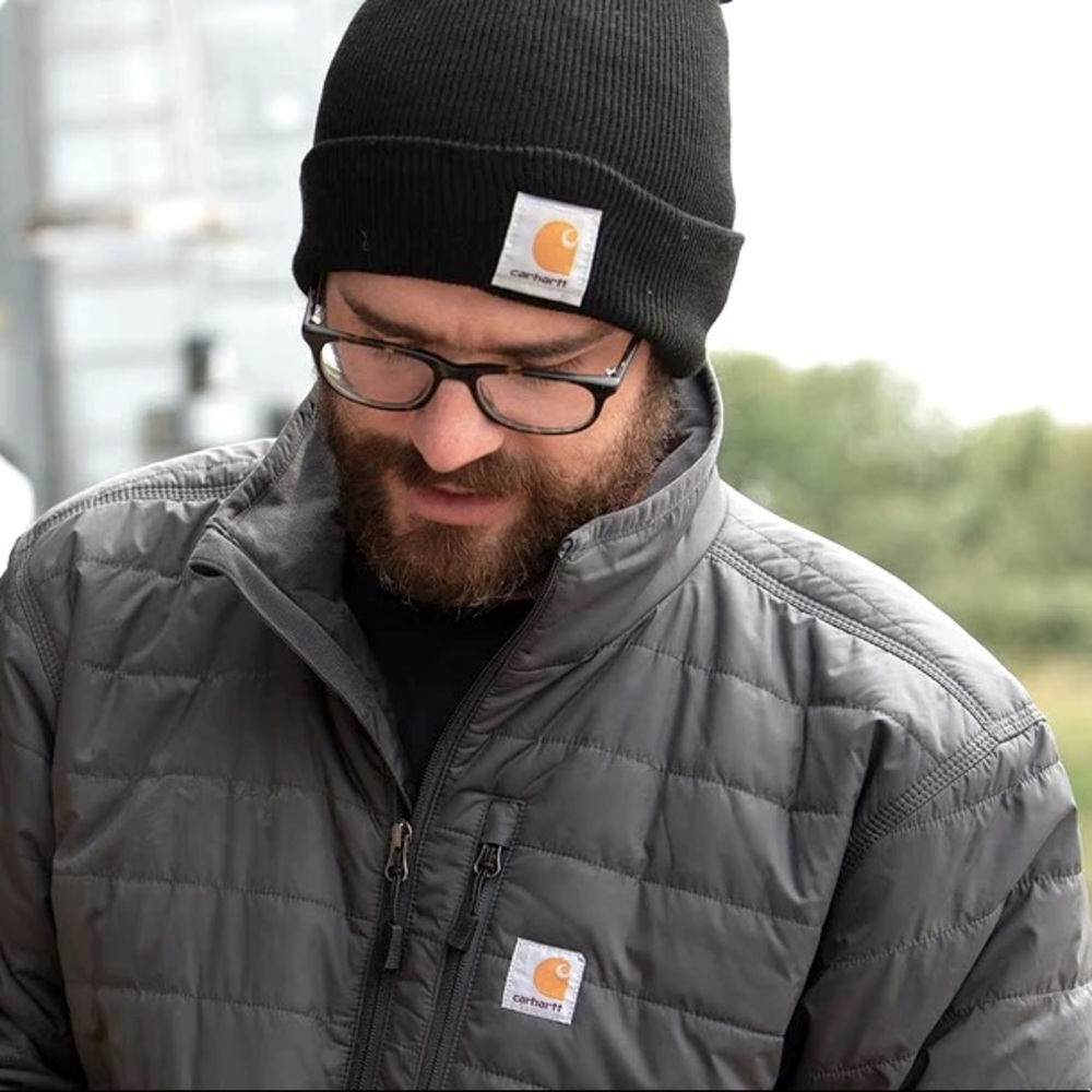 - Black Carhartt Beanie New with Tags